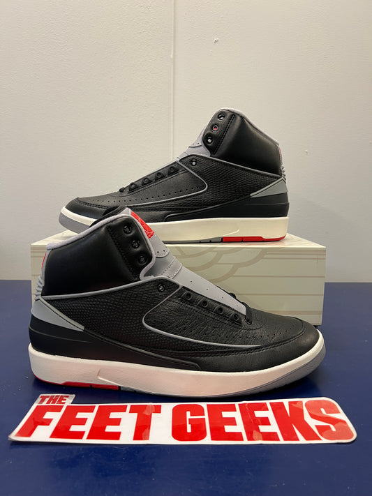 Men’s Air Jordan 2 Black Cement Size 11.5
