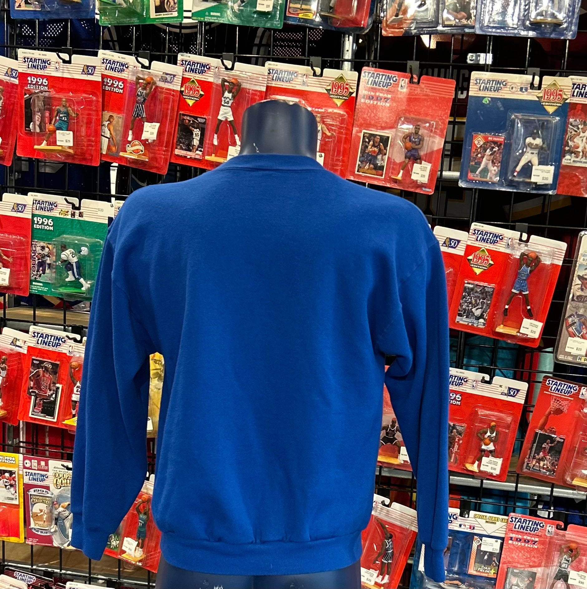 1990 Trench NY Giants Crewneck Sweatshirt Size L