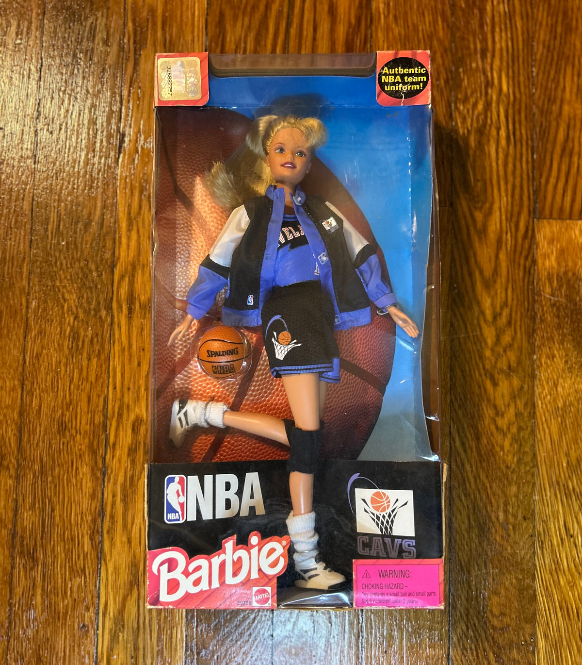 NBA Barbie Cleveland Cavaliers 1998 Mattel #20736 CAVS Sealed Vintage