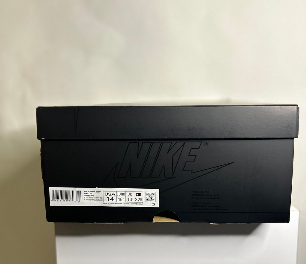 Jordan 1 High Fragment Union LA Size 14 Men Shoes