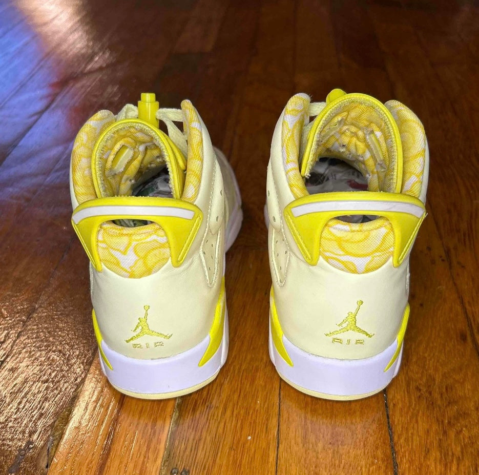 Air Jordan 6 Retro Citron Tint Size 6Y Gradeschool Shoes