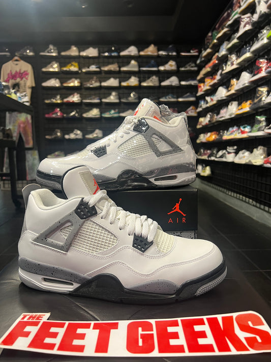 Men’s Air Jordan 4 White Cement 2012