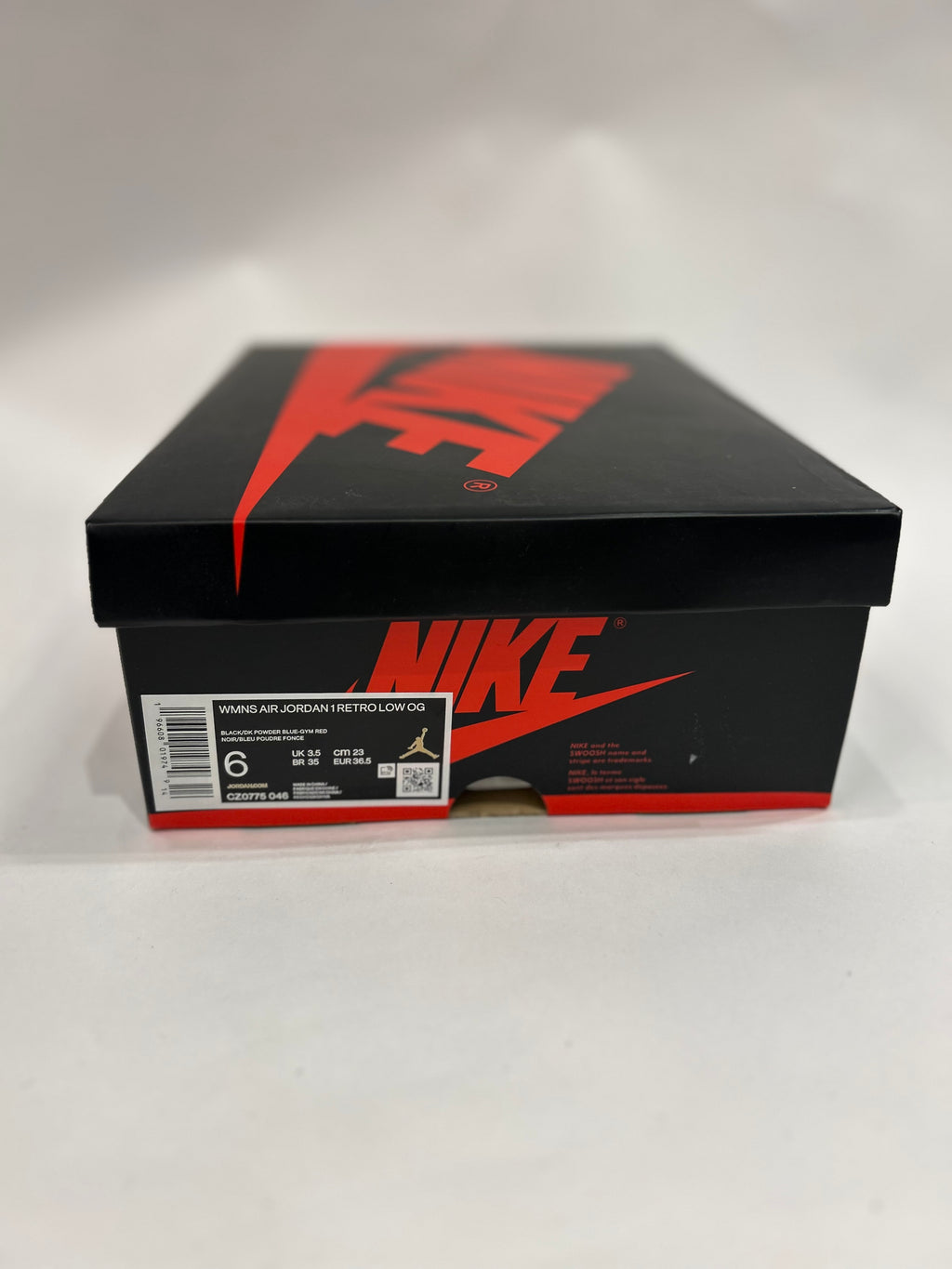 Air Jordan 1 Low OG UNC to CHI Size 6 Women's Shoes (4.5 Men's shoes)