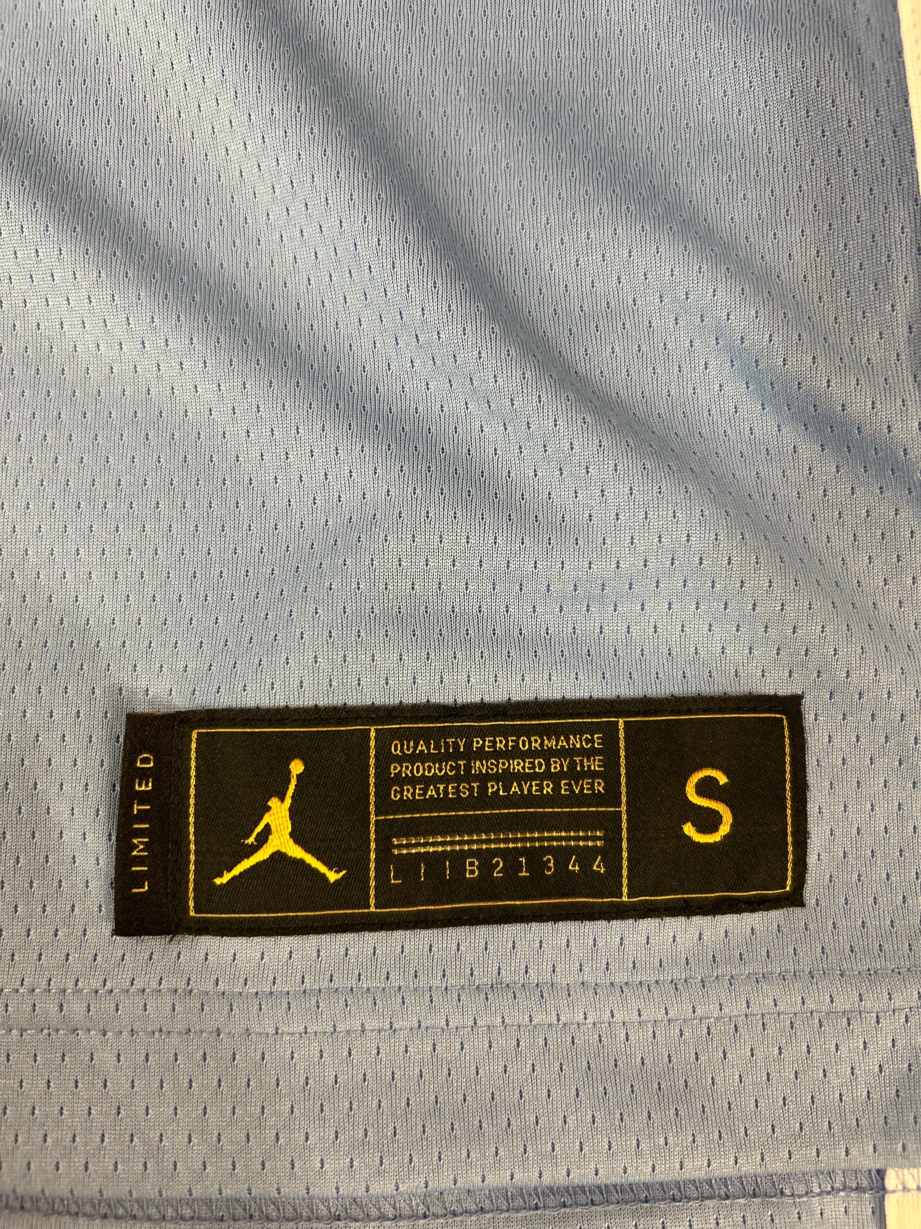 Air Jordan North Carolina Tar Heels #23 Jordan Jersey Size S Men’s