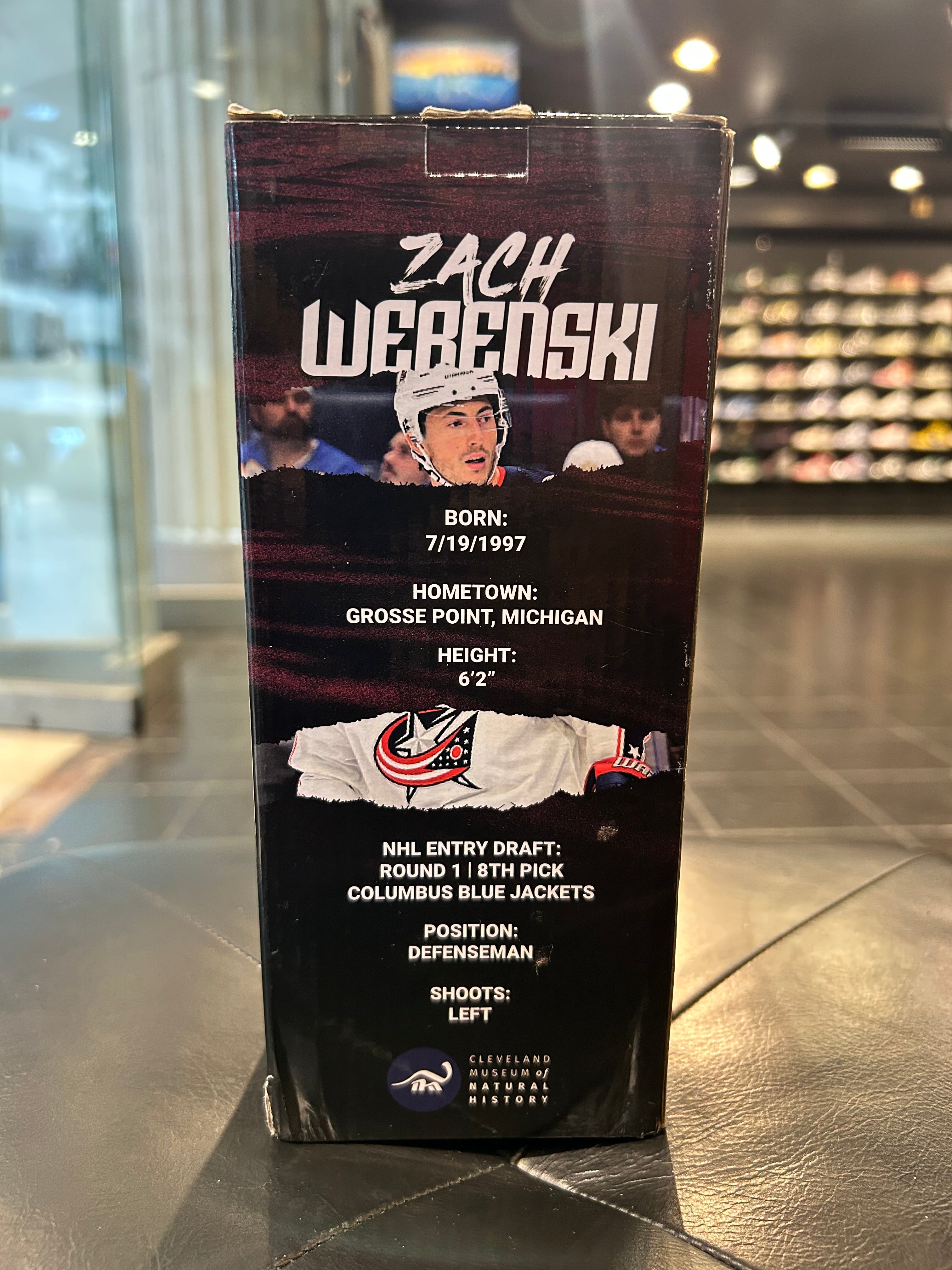 Lake Erie Monster’s Hockey Zach Werenski Bobble Head