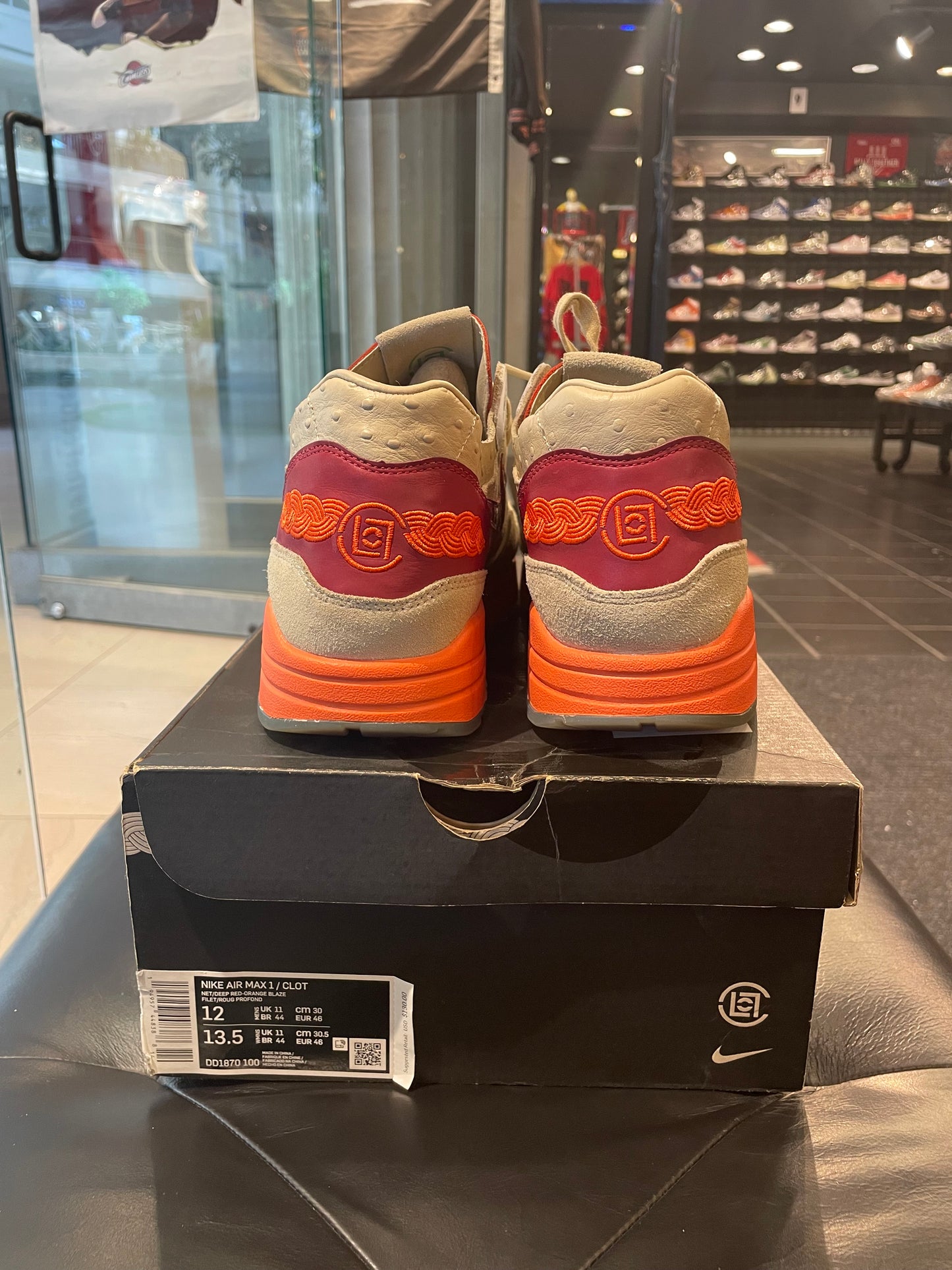 Men’s Nike Air Max 1 Clot Size 12