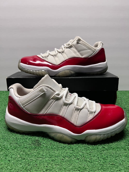 Men’s Air Jordan 11 Low Cherry Size 11