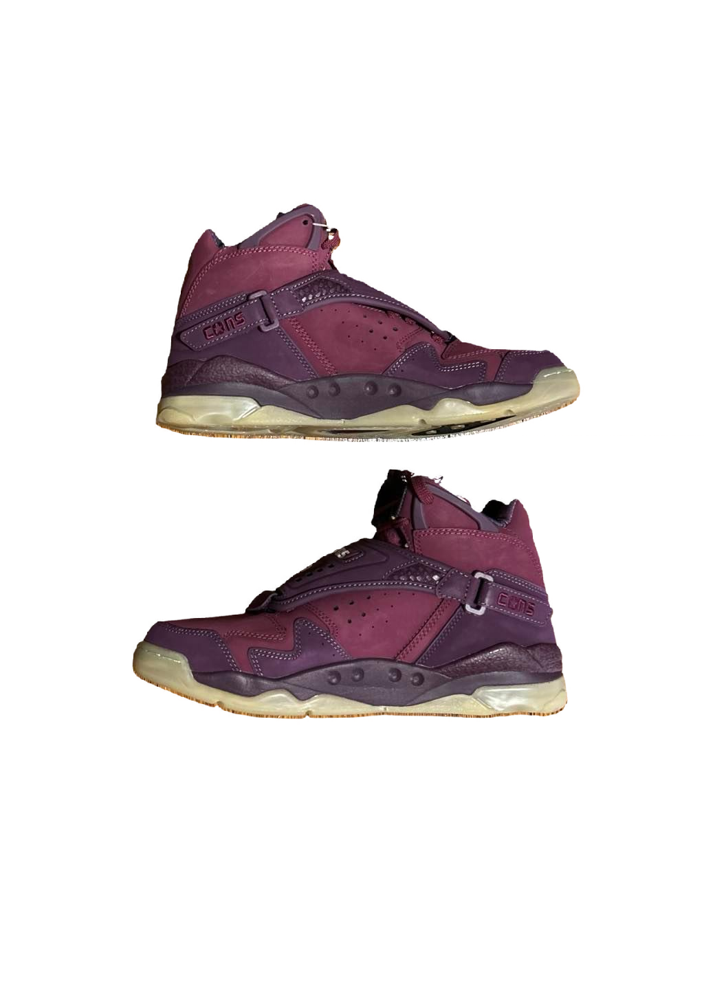 Converse CONS Aero Jam Mid "Port Elderberry" - 146707C - Size 11 - Larry Johnson Grandmama