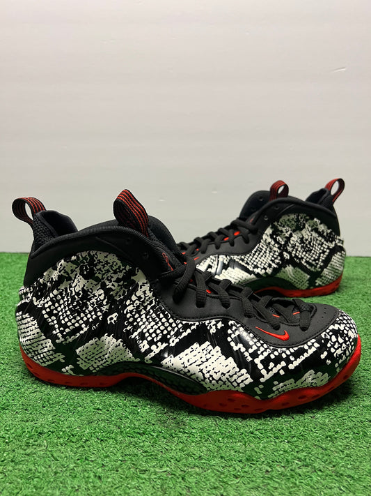Men’s Nike Foamposite Snakeskin Size 8