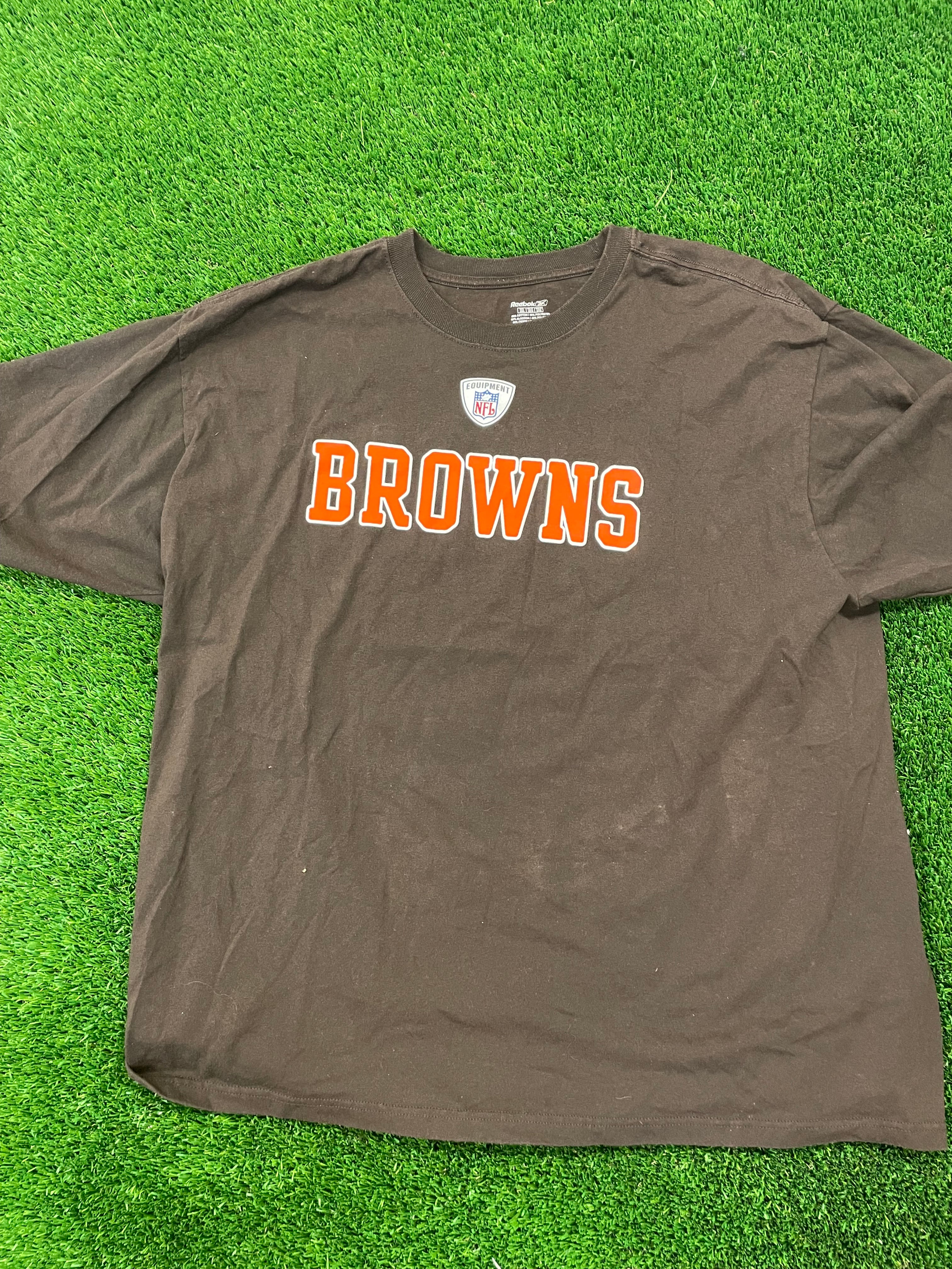 Vintage Cleveland Browns Equipment T Shirt Size XXL