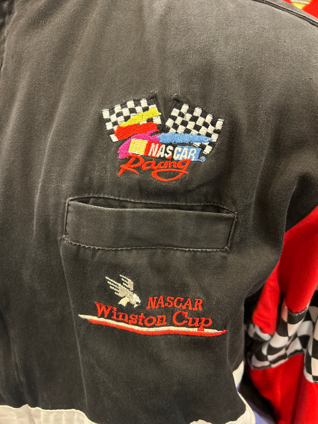 Vintage NASCAR Winston Cup Jacket Size Large Mens