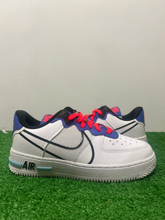 Gradeschool Air Force 1 React Size 6.5y