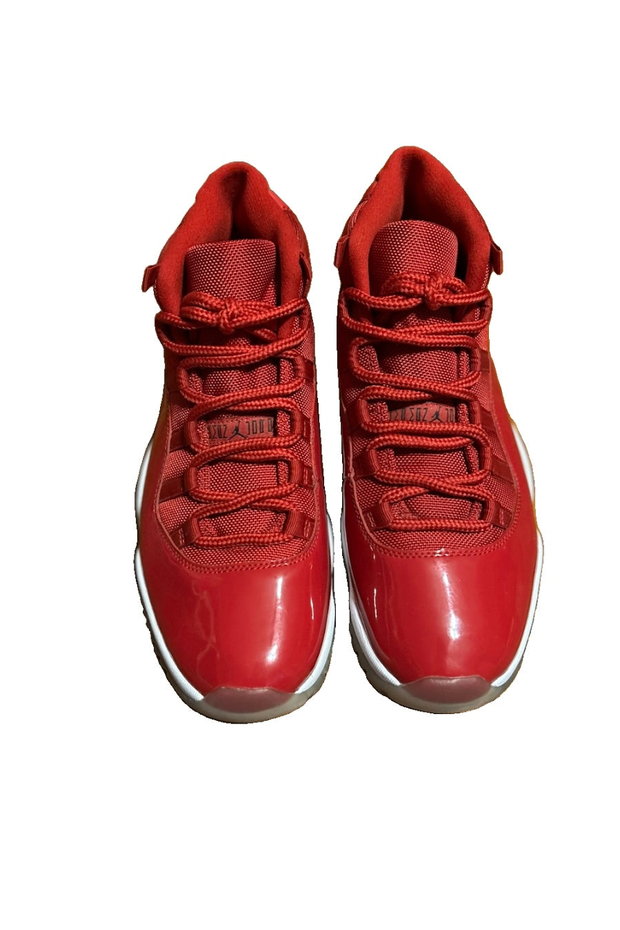 Jordan 11 Retro High Win Like 96 Gym Red 378037-623 Size 9 Authentic 2017