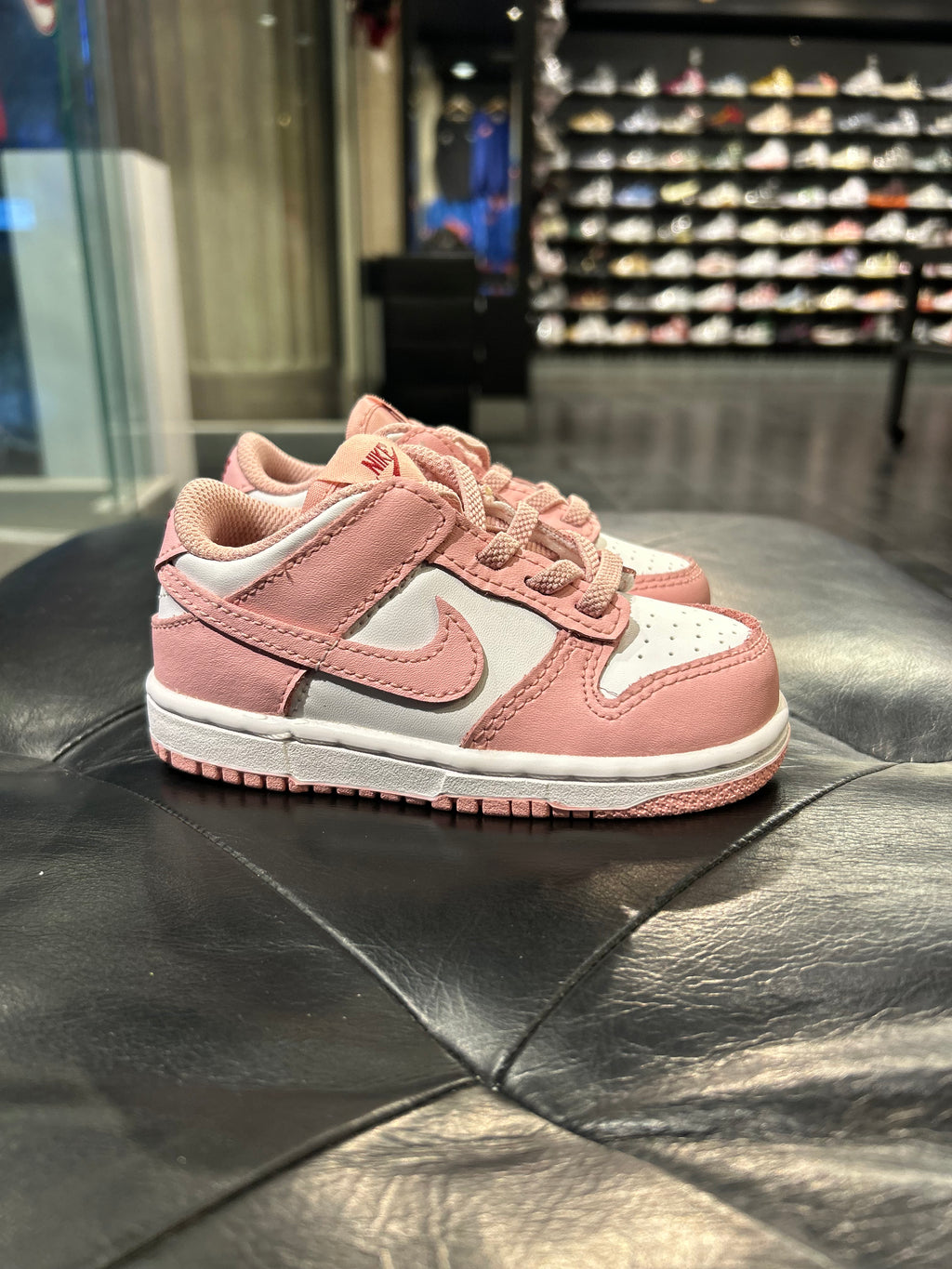 Baby Girls Nike Dunk Low size 7c Toddler shoes