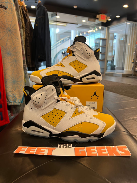 Men’s Air Jordan 6 Yellow Pre-Owned