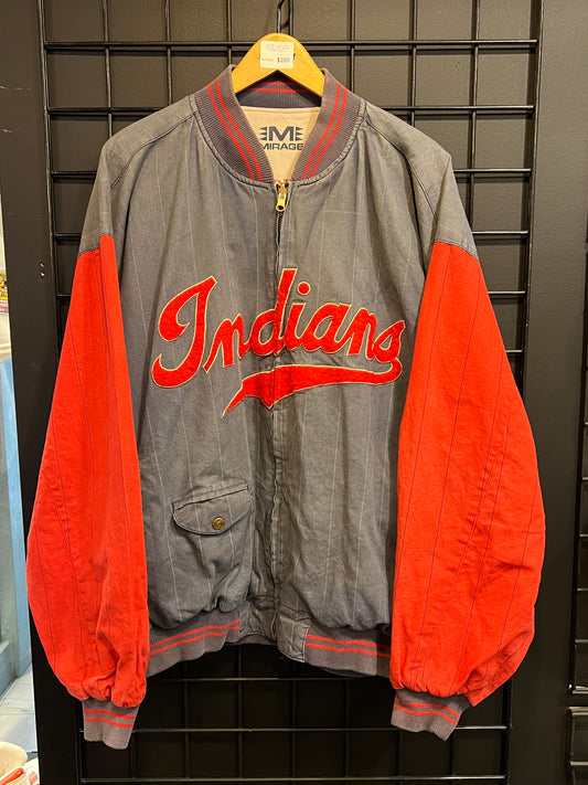 Mirage Cleveland Indians 1946 Wahoo Jacket Size L