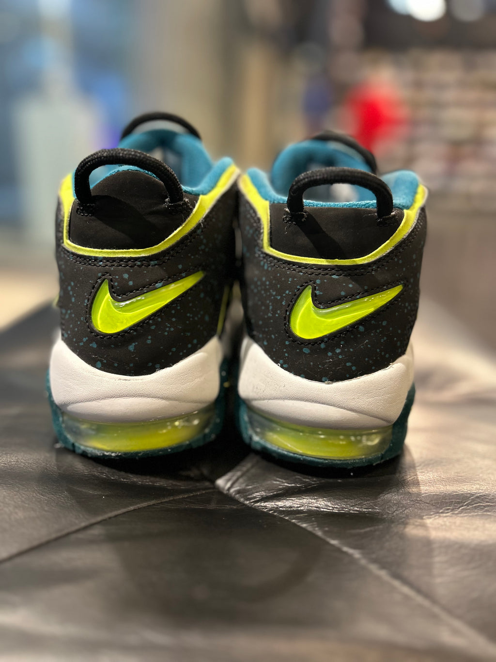 Nike Air More Uptempo Geode Size 5.5y Grade School Shoes