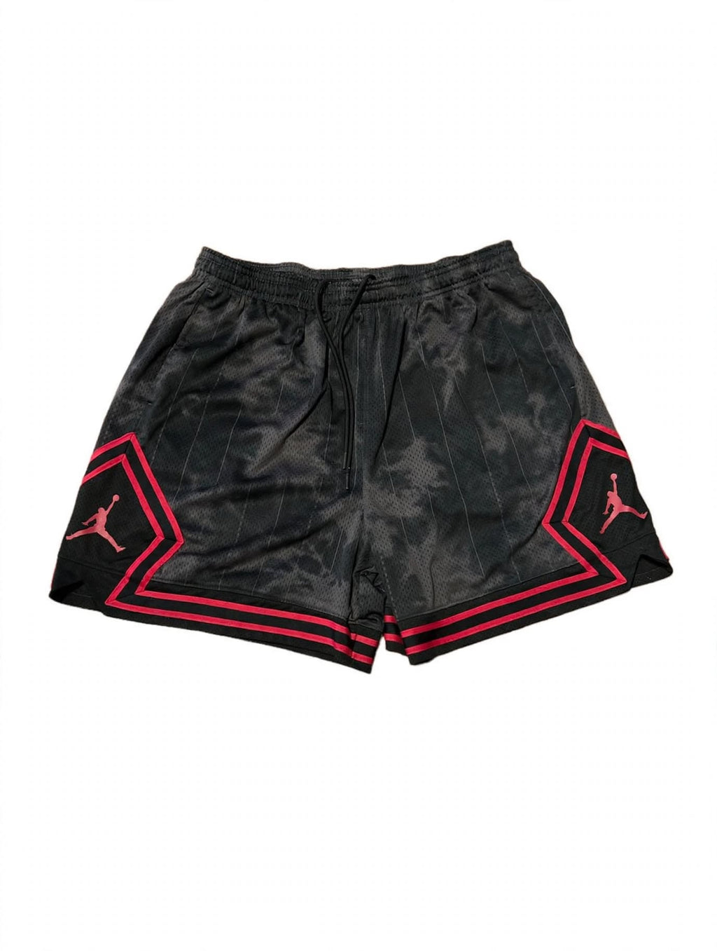 Jordan Diamond Shorts Mens XL Black Red Dri-FIT Basketball DM5260-010