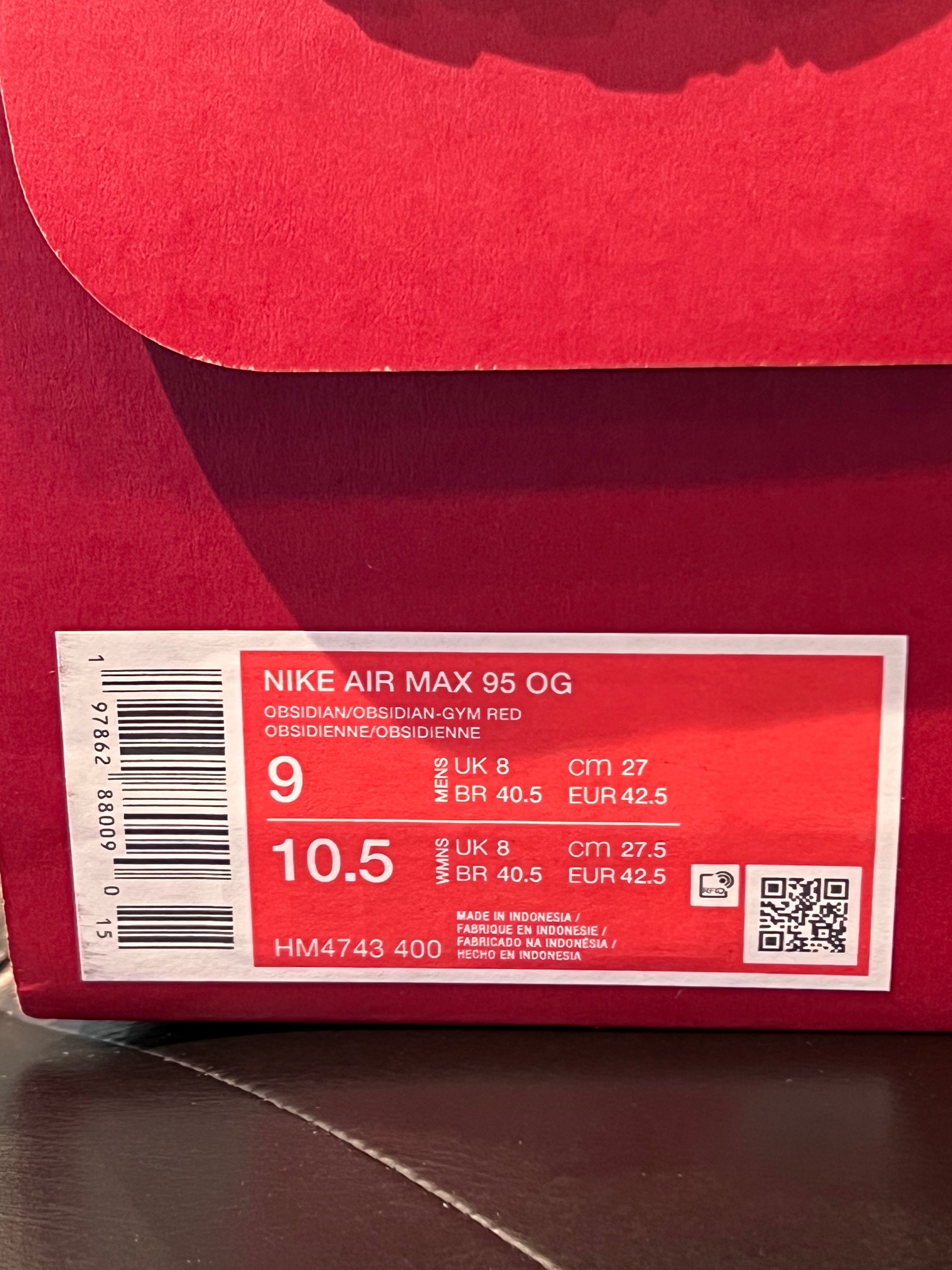 Men’s Nike Air Max 95 Levi’s Size 9