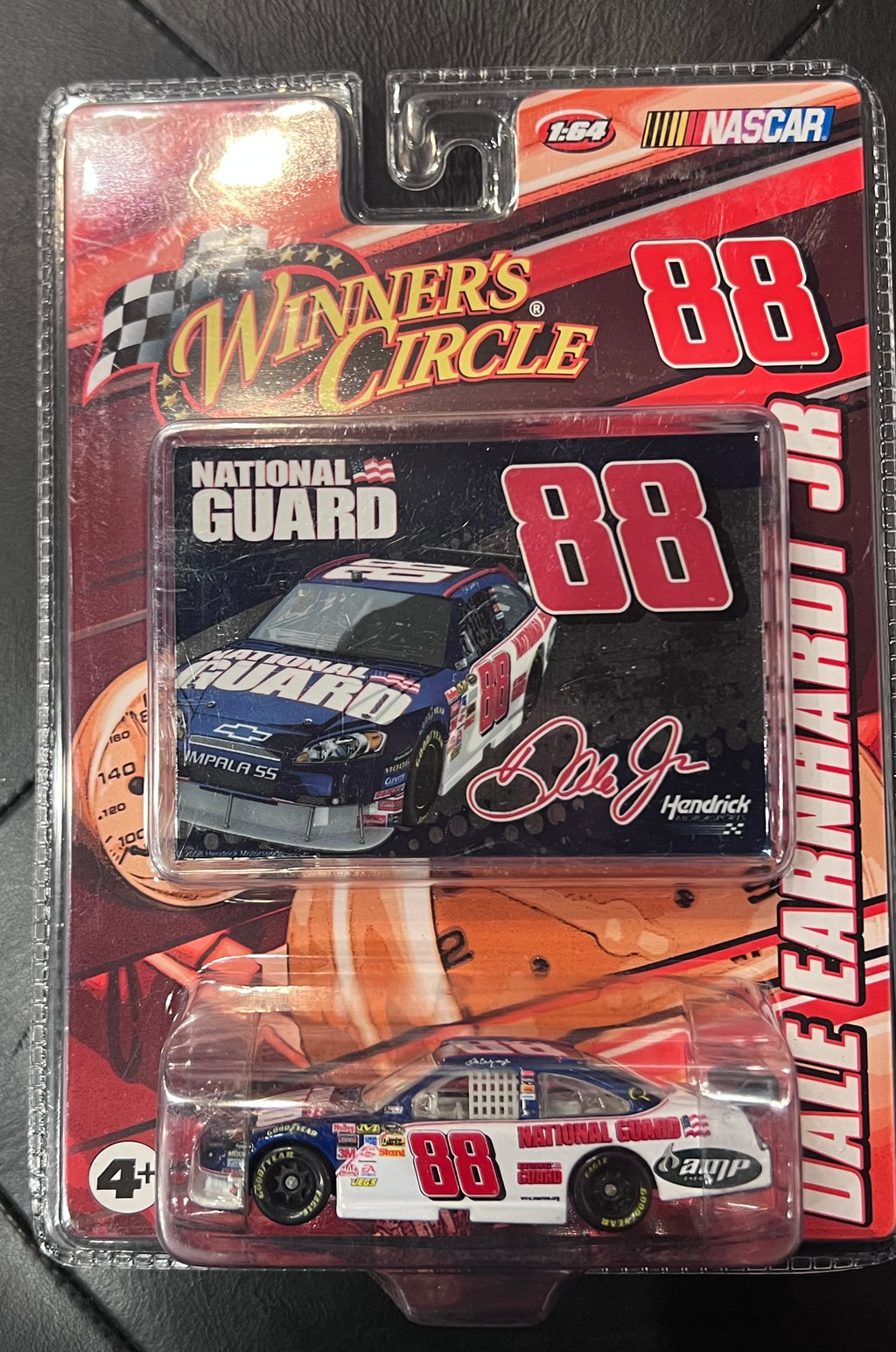 2008 NASCAR Dale Earnhardt Jr Winners Circle National Guard 1/64 Diecast Race Car