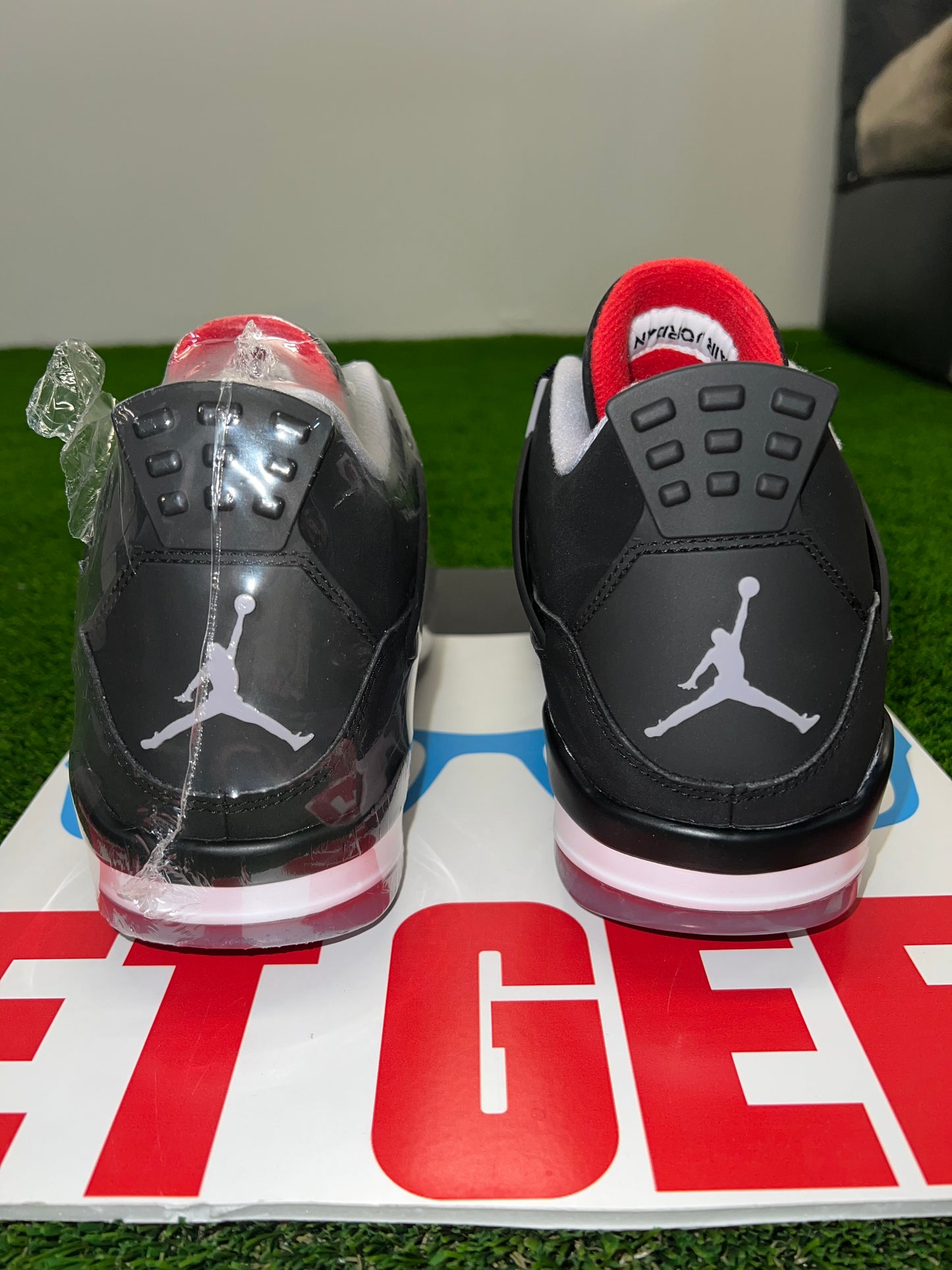 Men’s Air Jordan 4 Bred Golf Brand New