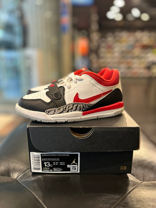 Jordan Legacy 312 Low size 13c kids shoes