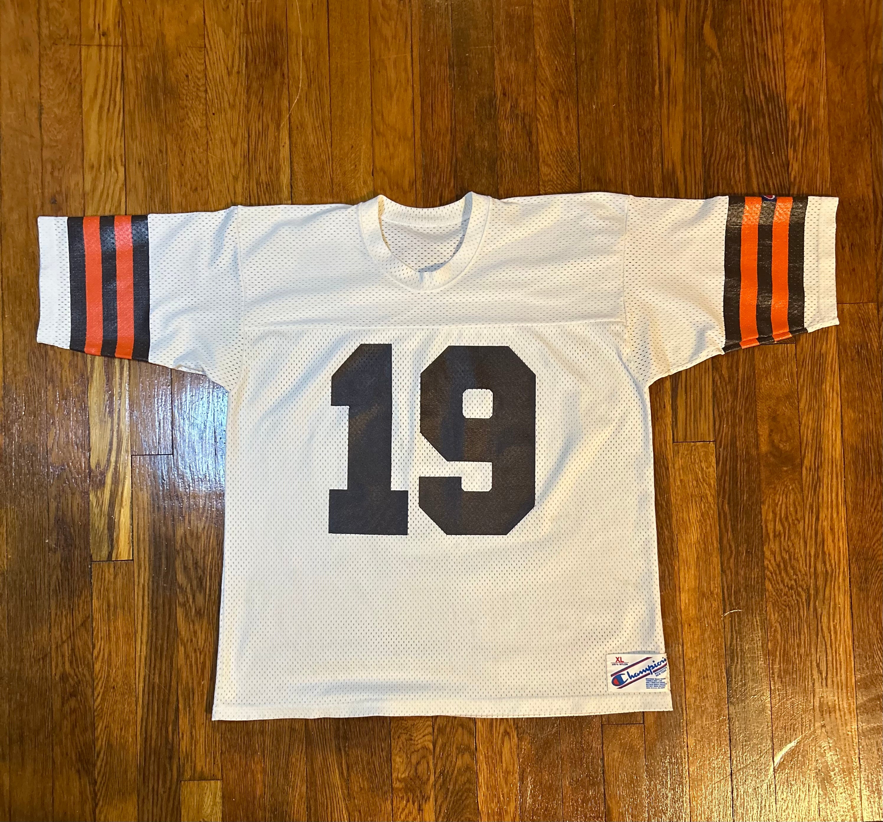 Bernie Kosar Cleveland Browns 1980s NFL Football Jersey Size XL
