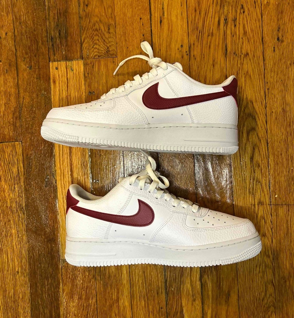 Nike Air Force 1 Low University Red Size 9 Men Shoes