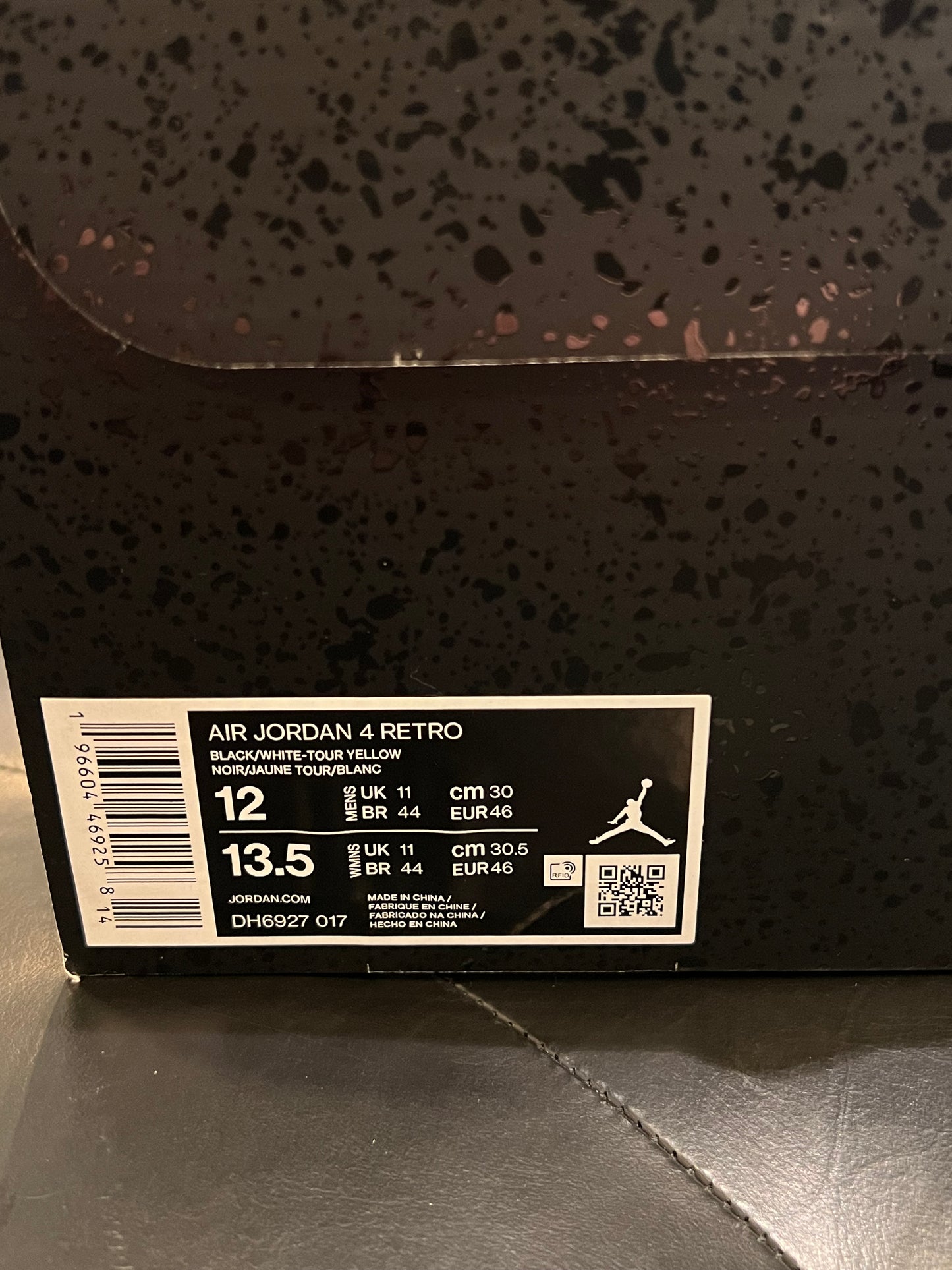 Men’s Air Jordan 4 Thunder Brand New