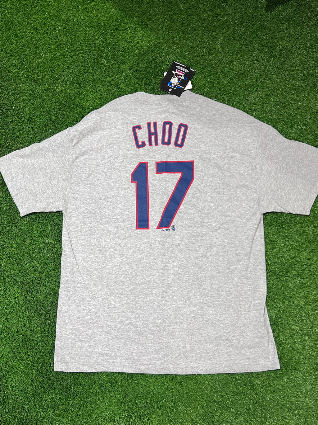 Majestic Cleveland Indians #17 Choo Jersey Tee