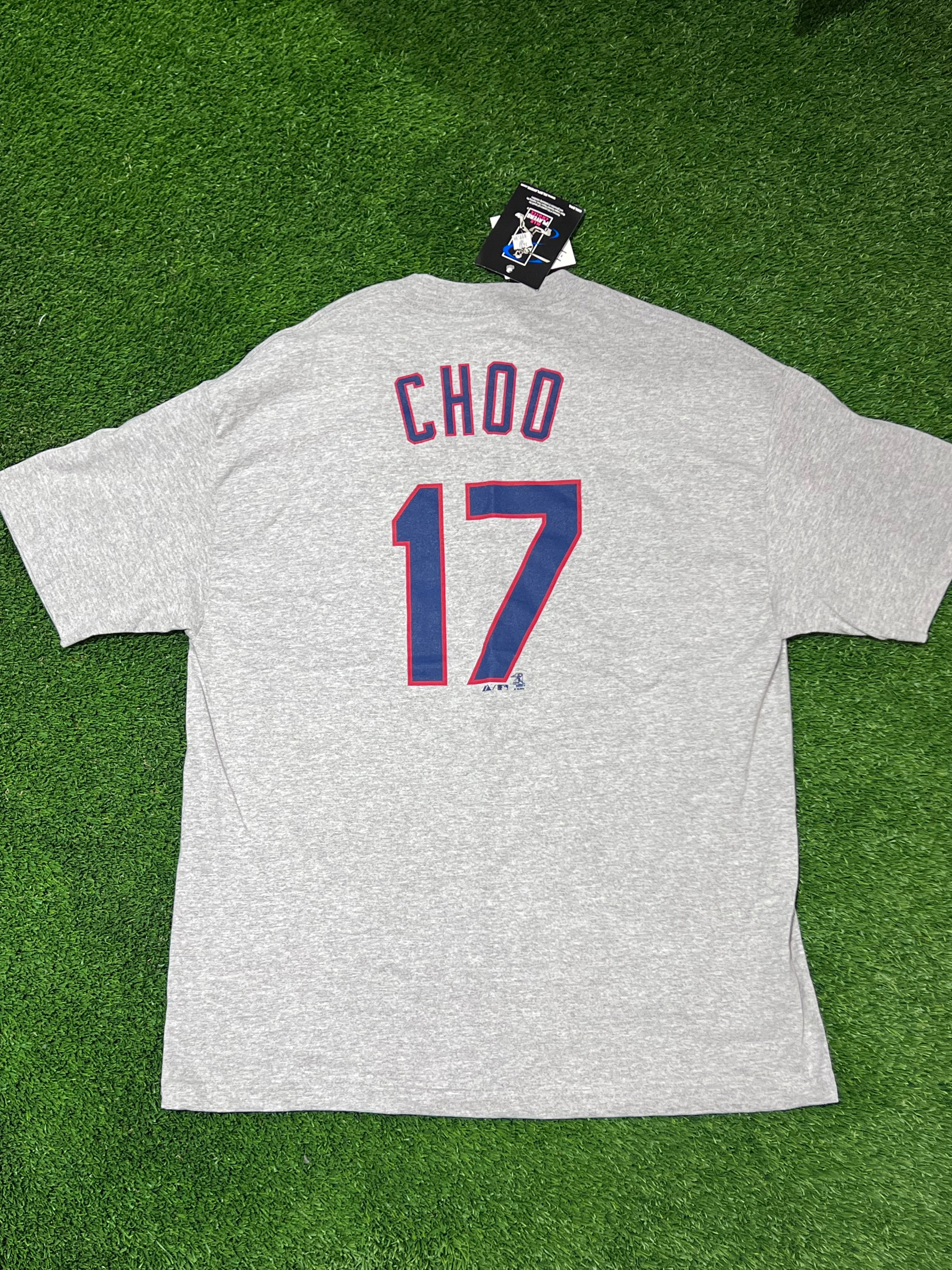 Majestic Cleveland Indians #17 Choo Jersey Tee