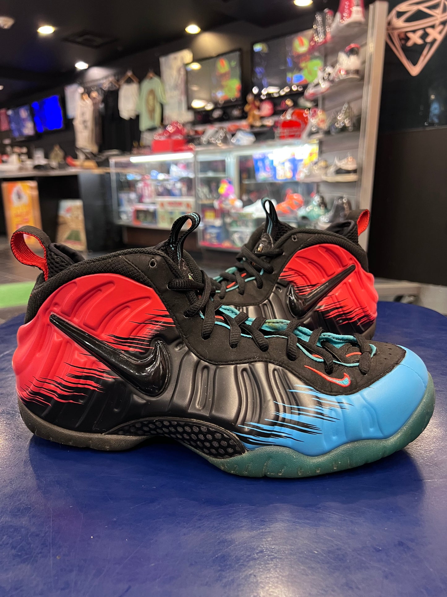 Nike Foamposite Pro Spider-Man Size 10.5