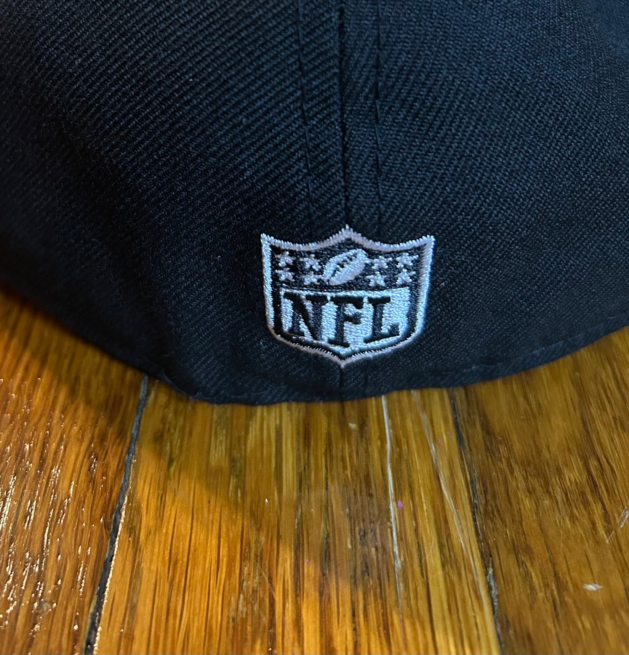 Just Don Las Vegas Raiders NFL Fitted Hat Size 7 1/2