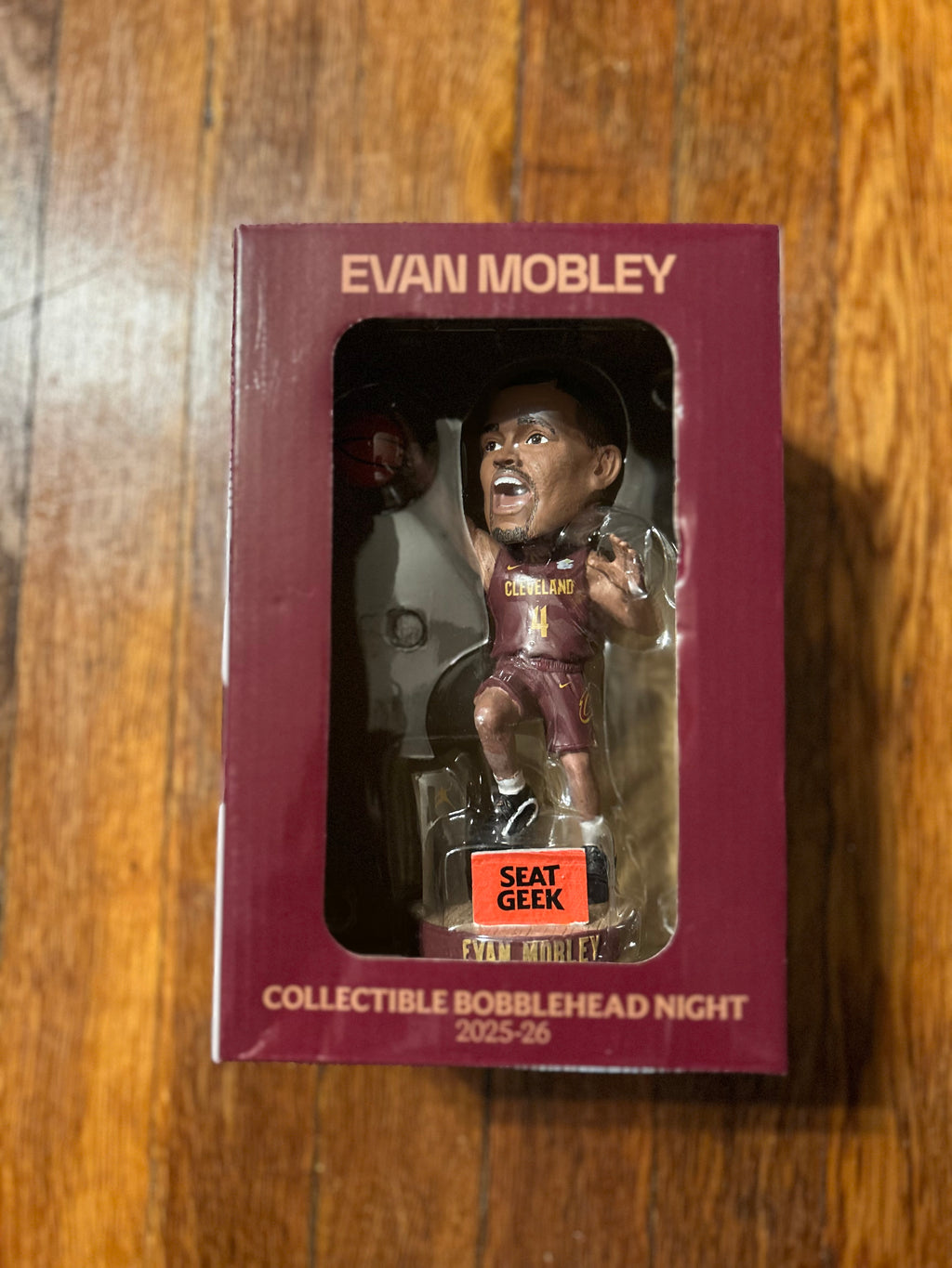 Cleveland Cavaliers Evan Mobley Collectible Bobblehead Night
