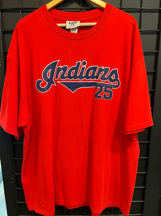 Lee Sport Cleveland Indians #25 Jim Thome