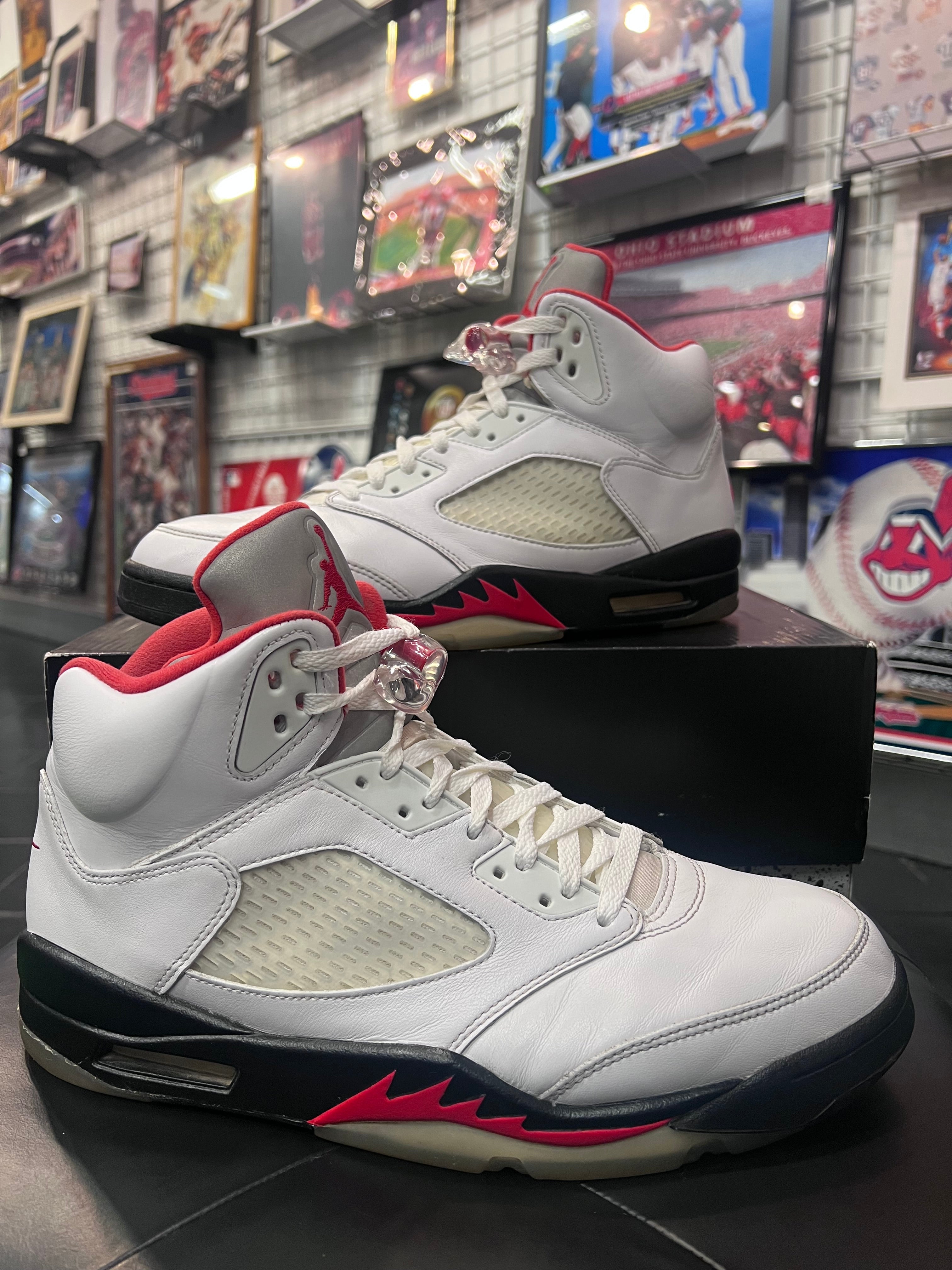 Men’s Air Jordan 5 Fire Red Size 12