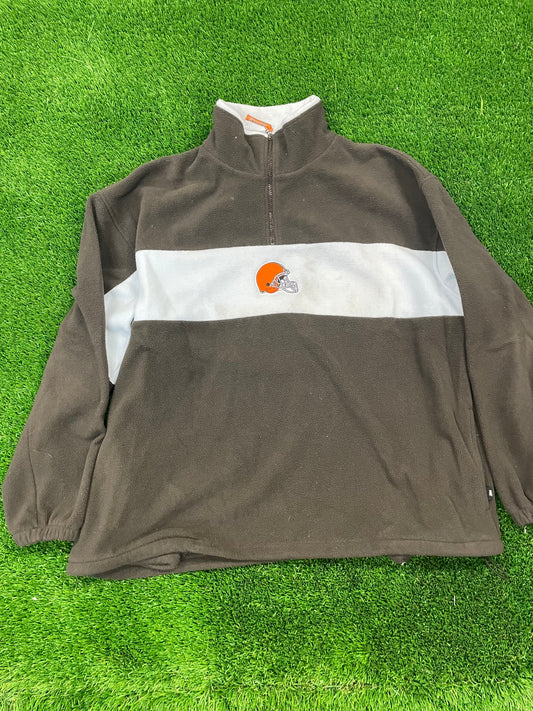 Vintage Cleveland Browns Fleece Pullover size XXL