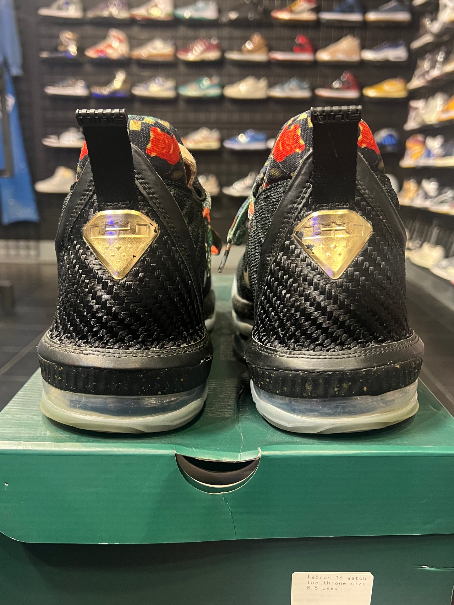 Pre Owned Nike LeBron 16 watch the throne men's shoe