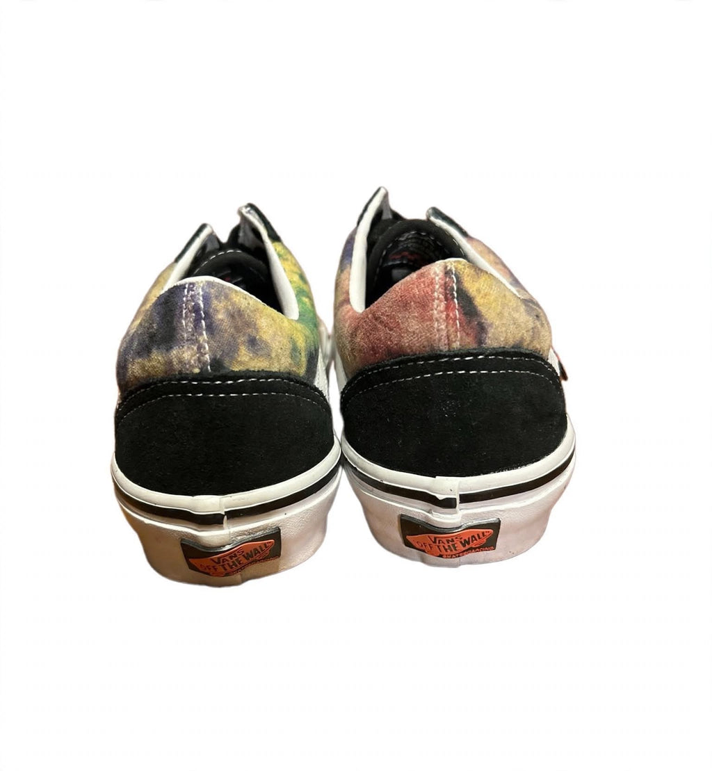 Vans Old Skool 508357 Tie Dye Black Mens 4 Womens 5.5 Skate Shoes NWOB New