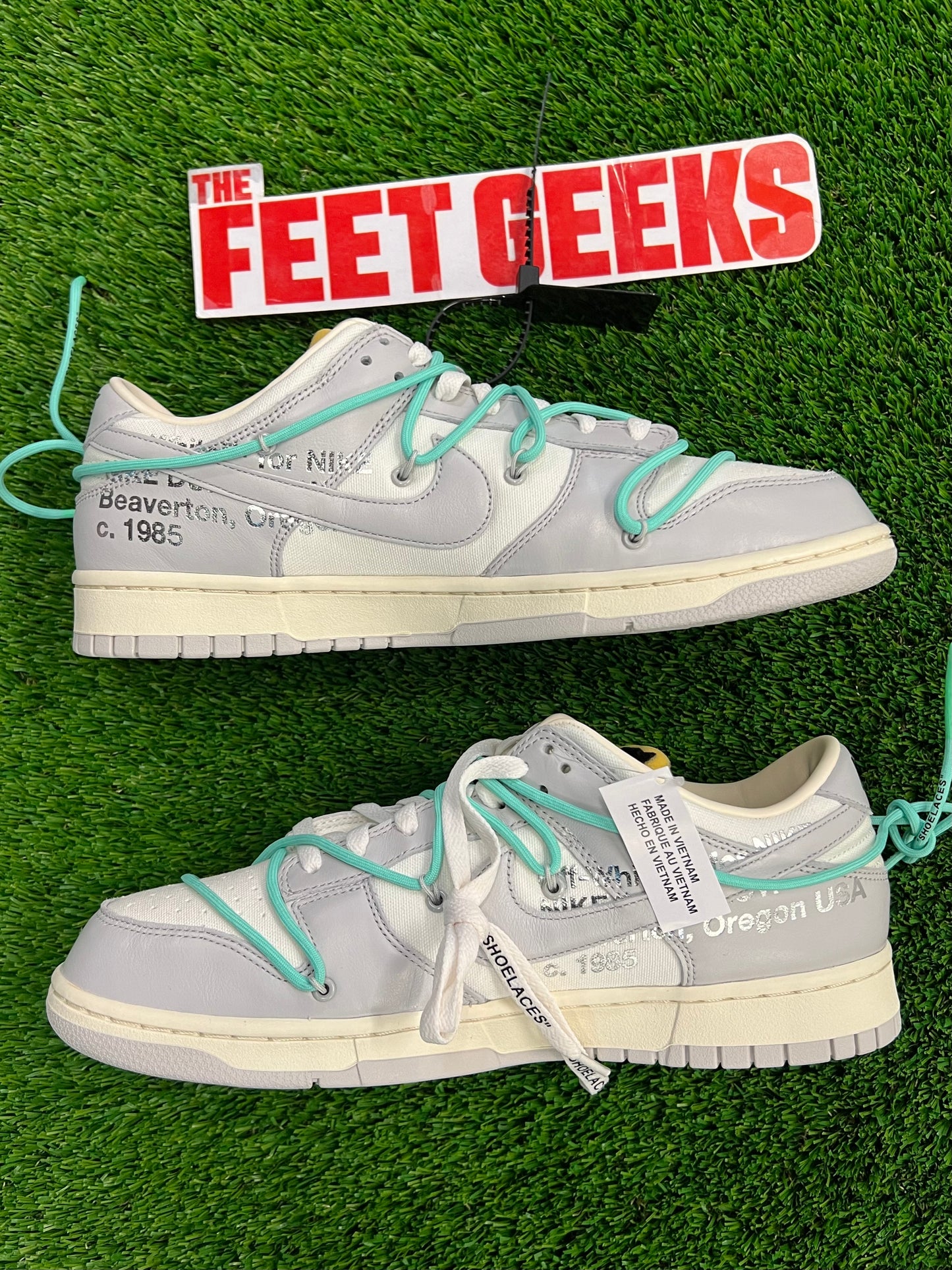 Men’s Nike Off White Dunk Low Lot 4 of 50 Size 12 Shoes Brand New