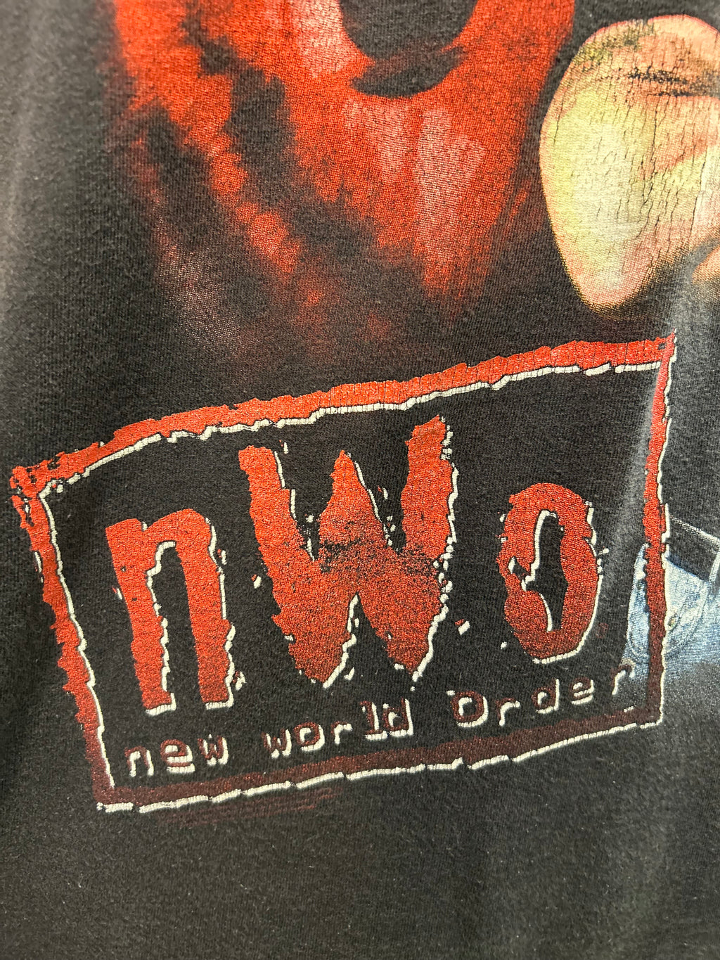 Vintage 1998 WCW Kevin Nash NWO Wolf Pack T-Shirt Size 2XL