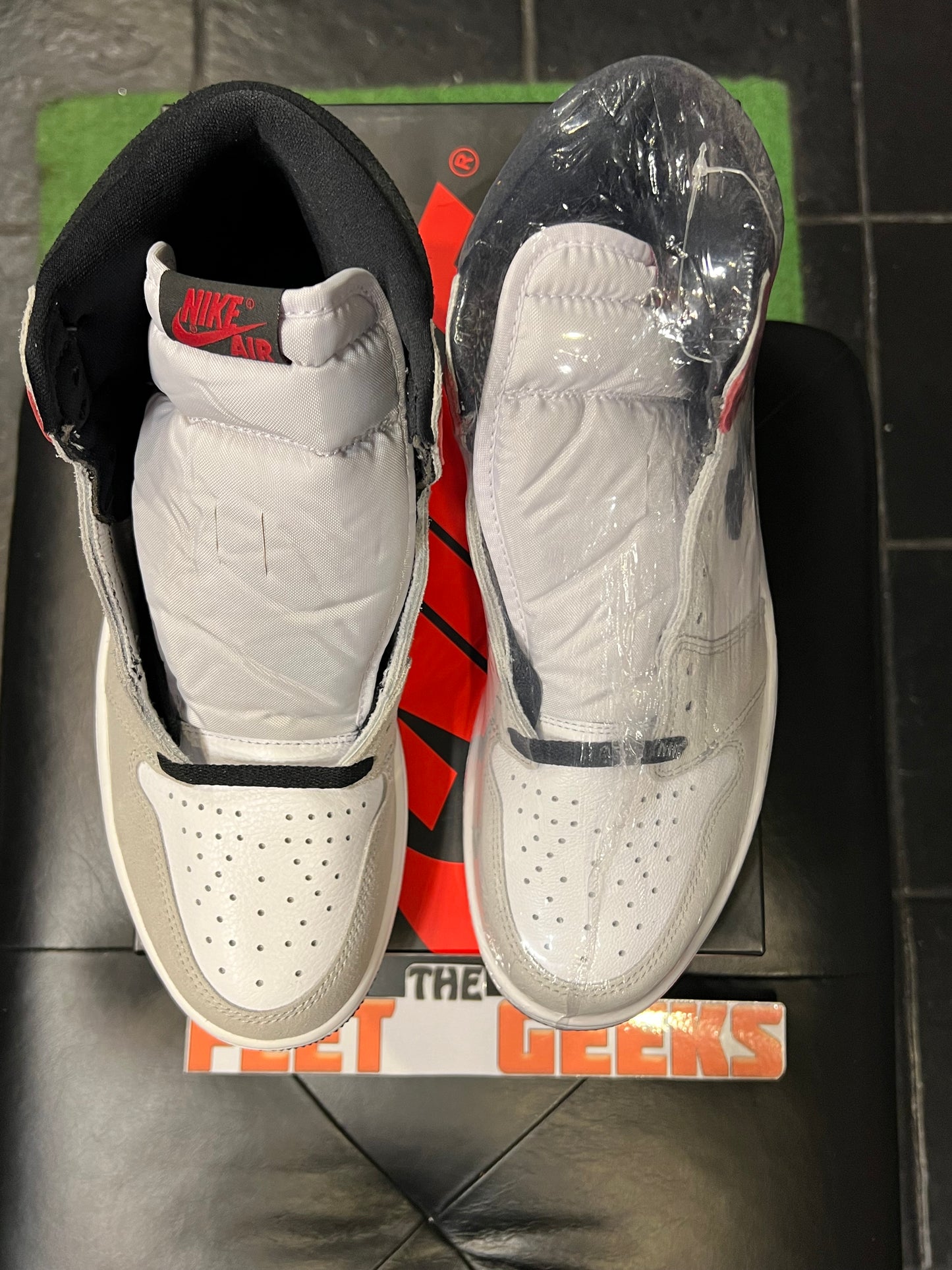 Nike Air Jordan 1 High Retro Smoke Grey Men shoes New