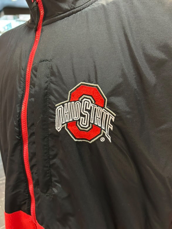 Ohio State Logo Tech Full Zip Fleece Size 3X