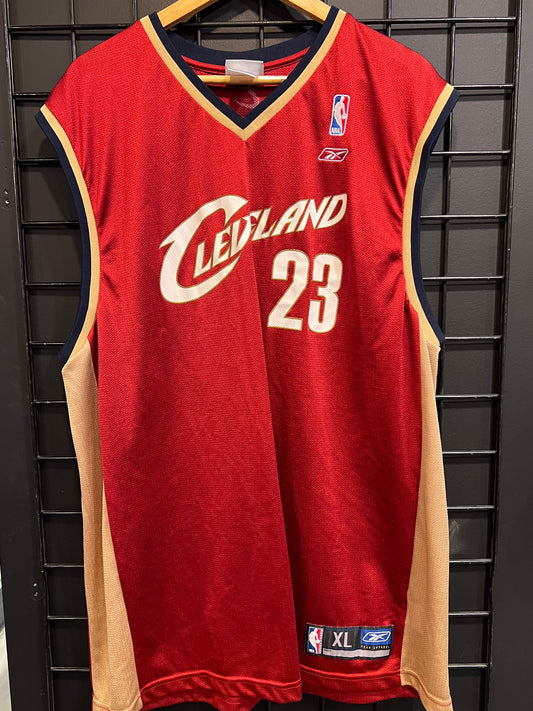 Reebok Cavaliers #23 LeBron Jersey Size XL