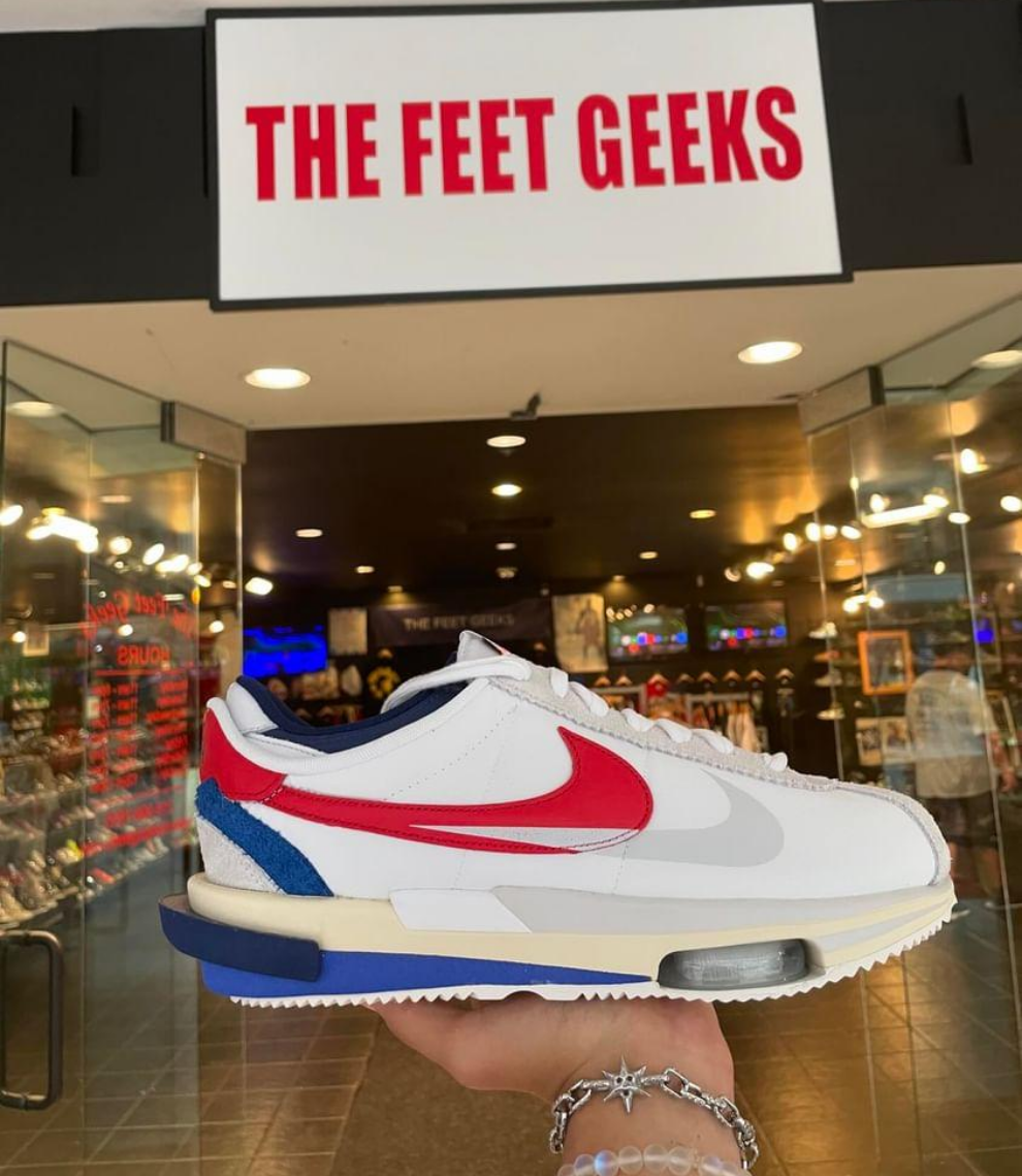 Nike Zoom Cortez Sacai Mens Running Shoes