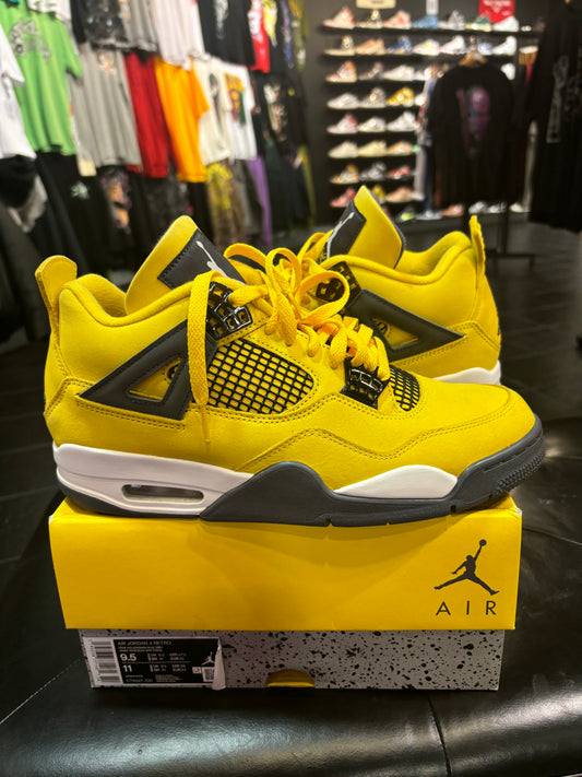 Air Jordan 4 Lightening Size 9.5 Men’s Shoes $200