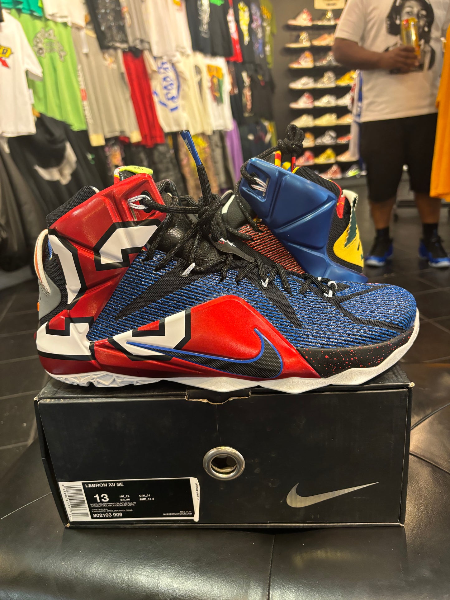 Nike LeBron 12 What The Size 13 Men’s Shoes $320