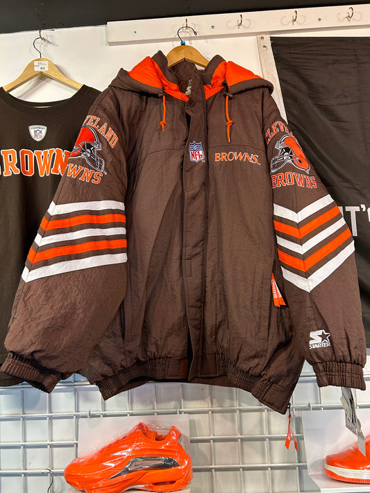 Vintage Cleveland Browns Starter Jacket size XXL