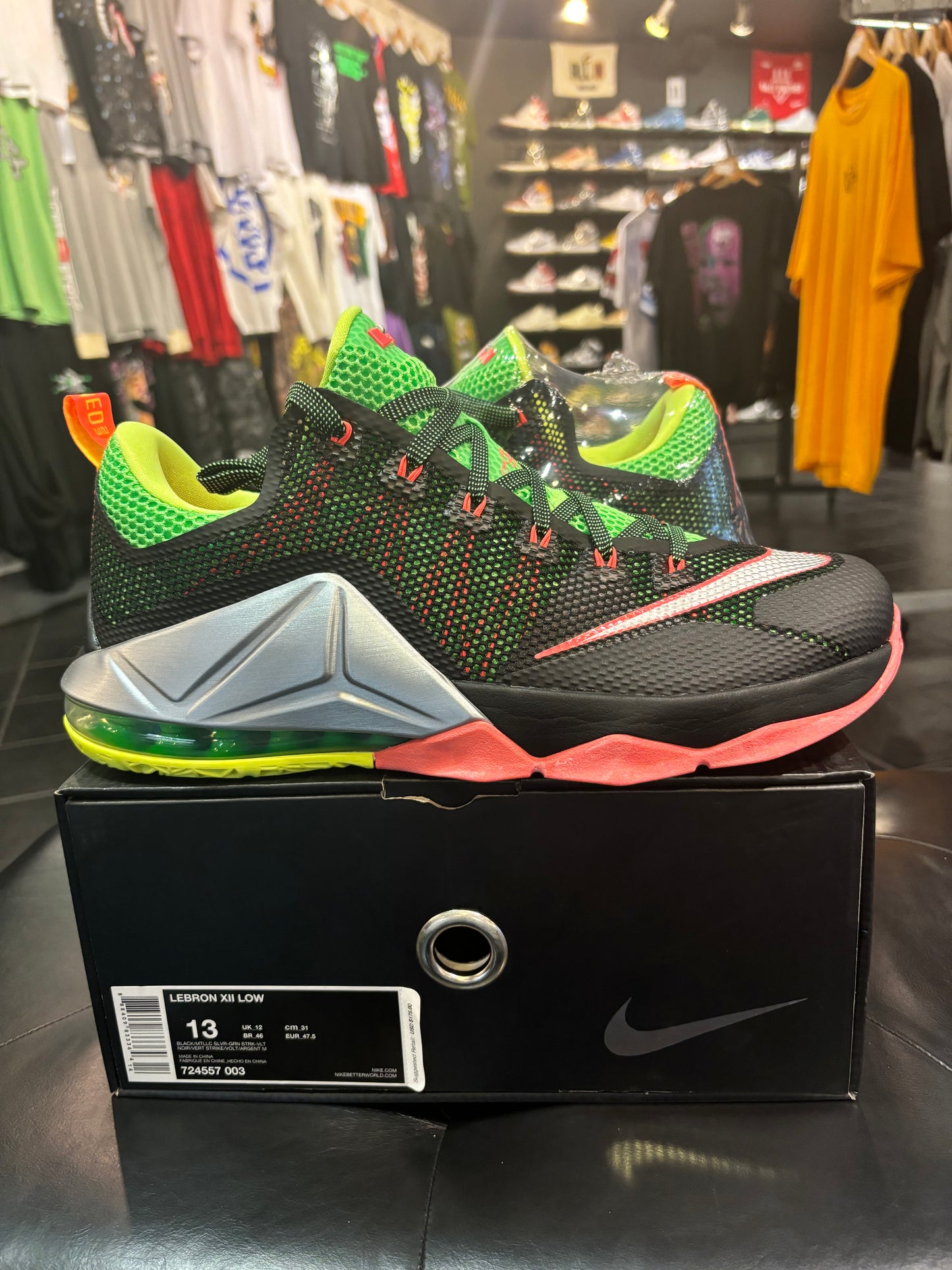 Nike LeBron 12 Low Remix Size 13 Men’s Shoes $175