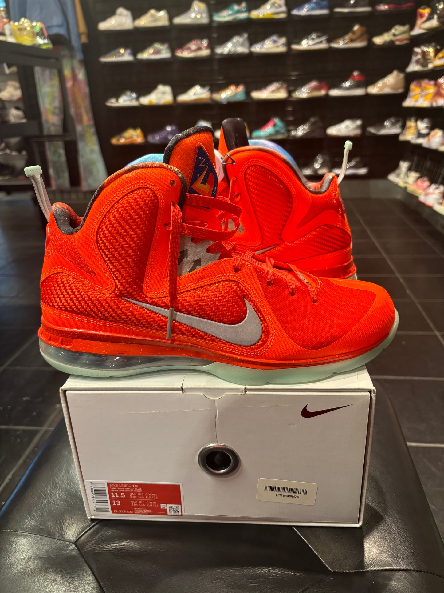 Nike LeBron 9 Big Bang Size 11.5 Men’s Shoes $250